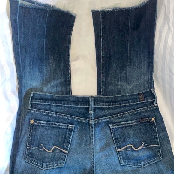 7 For All Mankind Rough Cut /Bootcut - Picture 2 of 16
